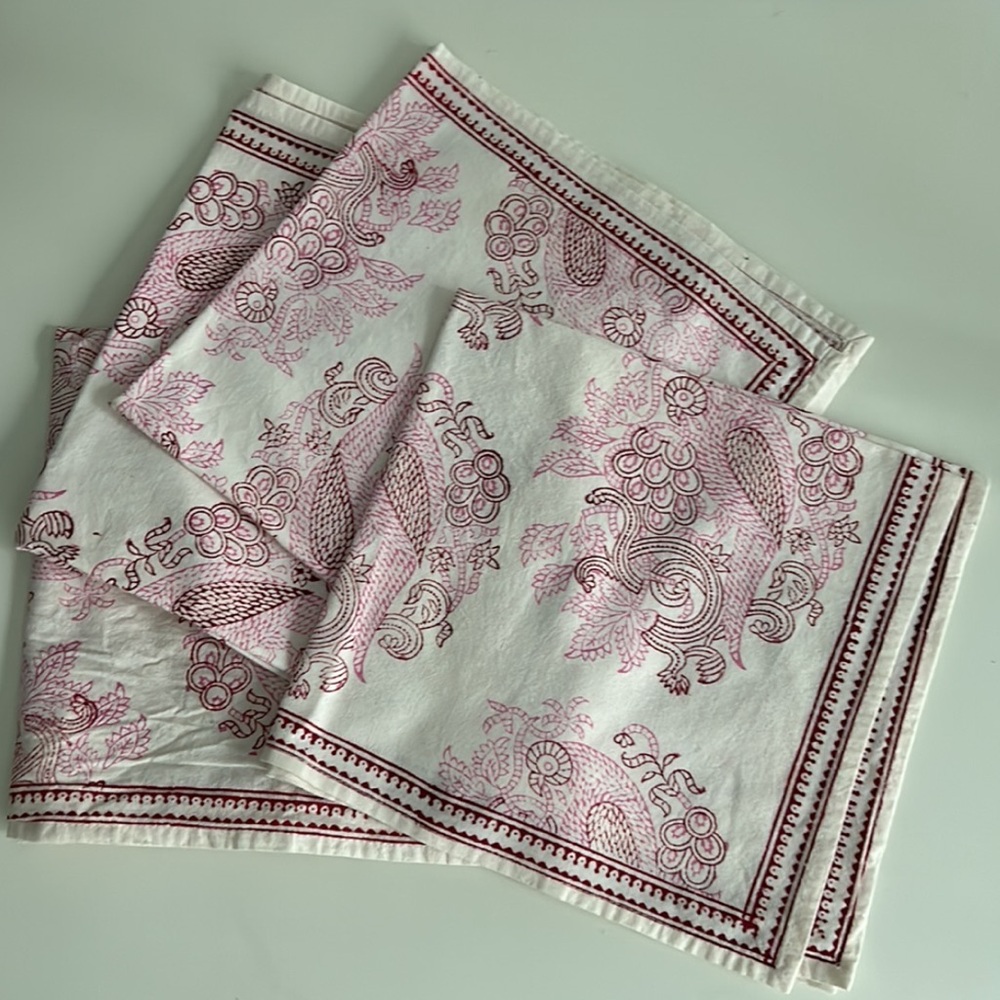NWOT Anthropologie Table Napkins Set of 4